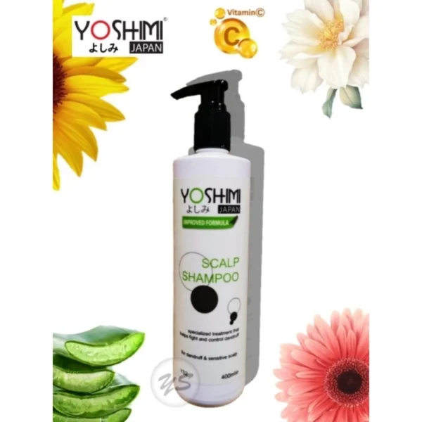 YOSHIMI HAIR SHAMPOO SCALP 400ML -- 1000ML